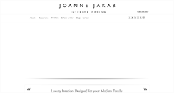 Desktop Screenshot of joannejakab.com